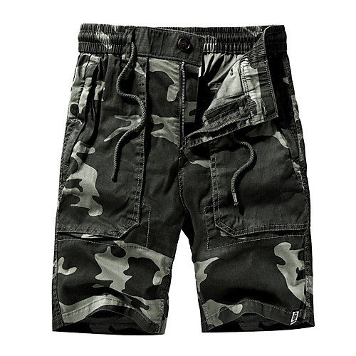 

Men's Hunting Pants Ventilation Wearproof Soft Summer Camo / Camouflage Cotton for Army Green Khaki Dark Blue S M L XL XXL