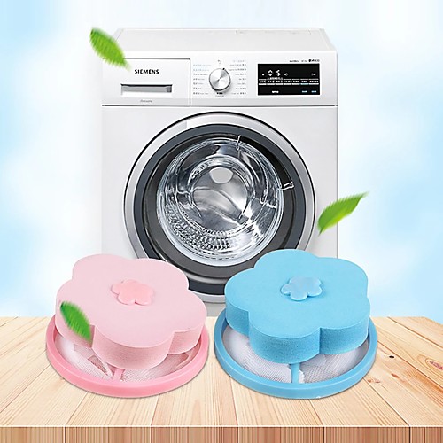 

4pcs Mesh Washing Filter Cleaner Wool Dryer Bag Washing Machine Filter Net Bag Mesh Filter Hair Removal Cleaning Ball Net