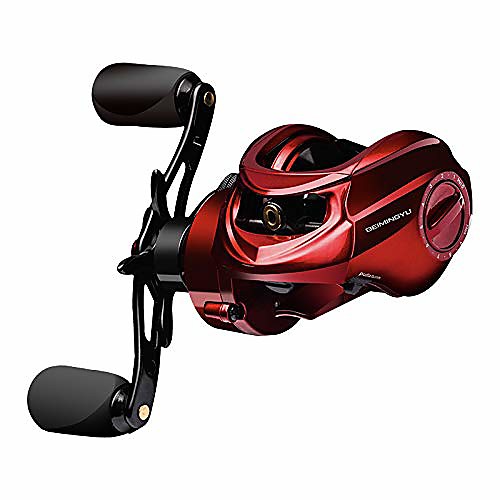 

beimingyu shark 7.0:1 high speed baitcasting fishing reel aluminum spool stainless steel bearings 9.9lb braking power (left hand)