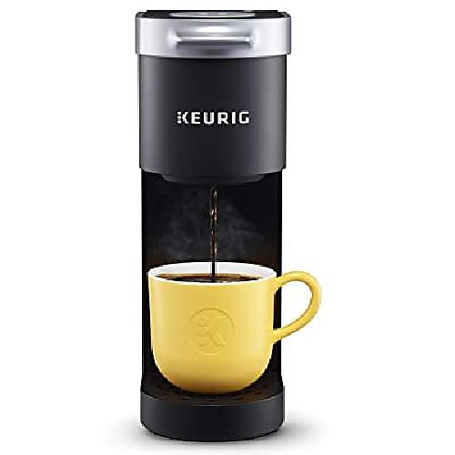 

keurig k-mini coffee maker, single serve k-cup pod coffee maker, 6 to 12 oz. brew sizes, black
