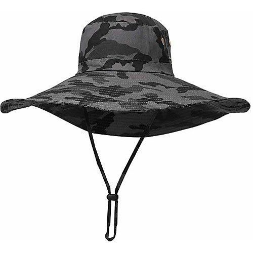 

Men's Sun Hat Fishing Hat Hiking Hat Outdoor UV Sun Protection Windproof UPF50 Quick Dry Spring Summer Hunting Ski / Snowboard Fishing White Army Green Dark Gray / Breathable