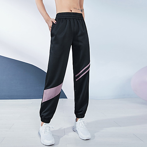 

Women's Sweatpants Jogger Pants Stripe Pocket Spandex Stripes Sport Athleisure Pants / Trousers Pants Bottoms Moisture Wicking Quick Dry Breathable Soft Comfortable Everyday Use Casual Daily Outdoor