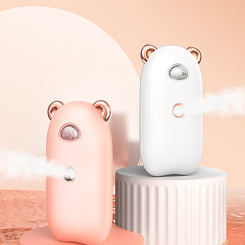 

2021 new cute pet mini moisturizer usb rechargeable portable handheld facial humidification moisturizing facial steamer