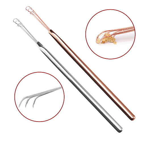 

Ear Pick Cleaner Ear Pick Ear Health Care Cleaning Stainless Steel Ear Pick Cleaner Portable Ear Pick Three Chain Ear Pick Tool