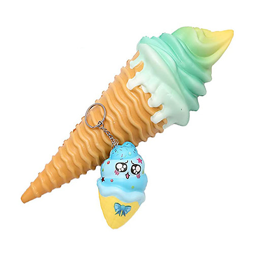 

11 Inch Squishies Slow Rising Jumbo Kawaii Galaxy Torch Ice Cream Creamy Scented Kids Party Toys Stress Reliever Toy