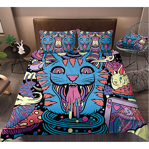 

Colorful Tie Dye Duvet Cover Set Boho Hippie Bedding Set Rainbow Tie Dyed Comforter Cover Queen 3 Pieces for Kids Teens Adults