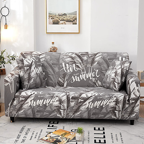 

Grey Forest Print Dustproof All-powerful Slipcovers Stretch Sofa Cover Super Soft Fabric Couch Cover With One Free Boster Case(Chair/Love Seat/3 Seats/4 Seats)