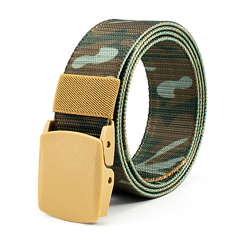 

Belt Men's Military Tactical Belt Wearable Quick Dry Breathable for Solid Colored Nylon Fall Spring Summer