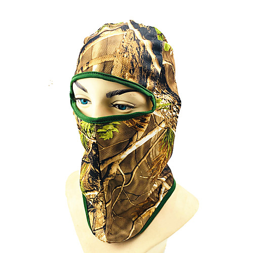 

Men's Cycling Face Mask Cover Balaclava Cap Hunting Hat Outdoor UV Sun Protection Windproof Quick Dry Breathable Hunting Ski / Snowboard Fishing Camouflage