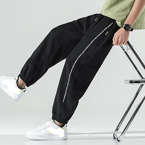 

Men's Sweatpants Color Block Drawstring Collarless Camouflage Sport Athleisure Pants Sleeveless Breathable Sweat Out Comfortable Everyday Use Street Casual Daily