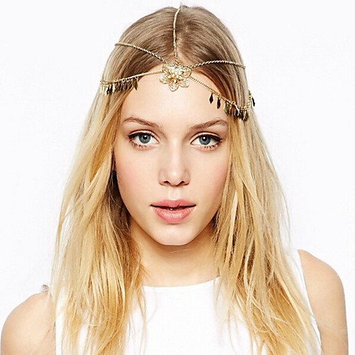 

Classic Style Retro Alloy Headpiece with Sparkling Glitter 1 Piece Special Occasion / Party / Evening Headpiece