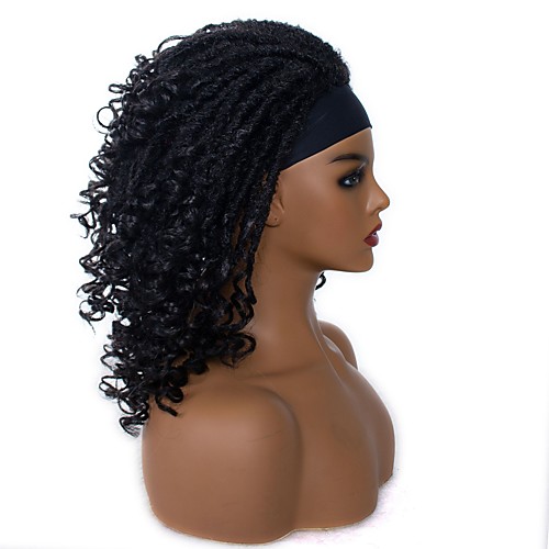 

foreign trade wig chemical fiber lady of liberty dirty braid turban curly wig xuchang factory wholesale a drop