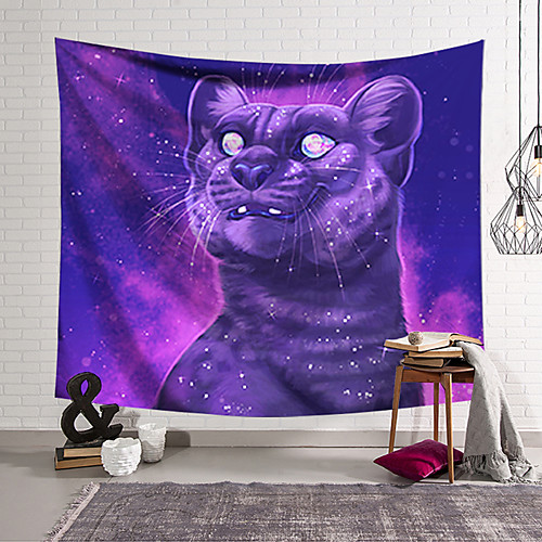 

Wall Tapestry Art Decor Blanket Curtain Hanging Home Bedroom Living Room Decoration Polyester Leopard