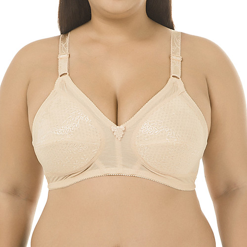 

Women's Push-up 3/4 Cup Bras & Bralettes Sexy Fashion Khaki Beige