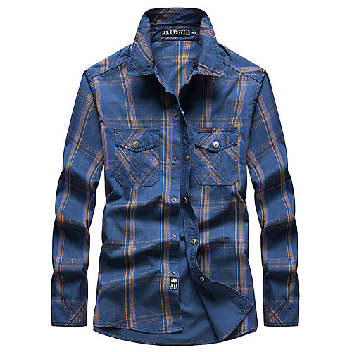 

Men's Hiking Shirt / Button Down Shirts Fishing Shirt Outdoor Quick Dry Lightweight Breathable Sweat wicking Jacket Shirt Top Fishing Climbing Running Blue khaki Army Green / Long Sleeve