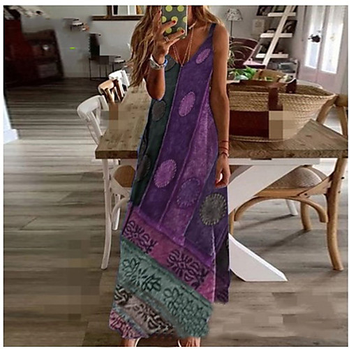 

brand 2021 summer casual temperament women's suspender type sleeveless v-neck a-line skirt dress