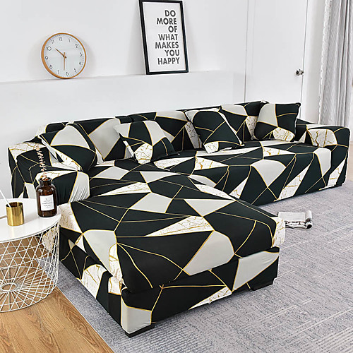 

Sofa Cover 1 Pc Furniture Protector Soft Stretch Sofa Slipcover Spandex Jacquard Fabric Super Fit for 14 Cushion Couch and L Shape SofaEasy to Install(1 Free Cushion Cover)