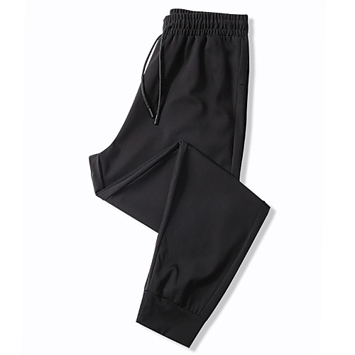 

Men's Hiking Pants Trousers Solid Color Summer Outdoor Regular Fit Breathable Quick Dry High Elasticity Wear Resistance Cotton Bottoms Black Hunting Fishing Climbing M L XL XXL XXXL