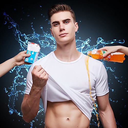 

Men's T shirt Hiking Tee shirt Short Sleeve Crew Neck Tee Tshirt Top Outdoor Waterproof Lightweight Windproof Breathable Spring Summer Polyester Solid Color White Black Grey Fishing Climbing Beach