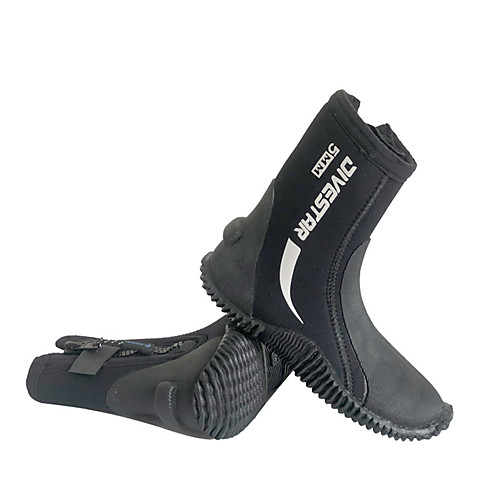 

DIVESTAR Neoprene Boots Water Shoes 5mm Neoprene Anti-Slip Diving Surfing Snorkeling - for Adults