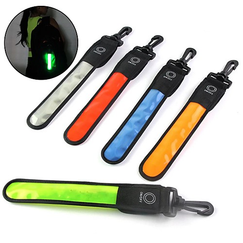 

Reflective Band Running Warning Light Outdoor Reflective Trim / Fluorescence With LED Safety Sporty Portable Reflective Strip Luminous Reflective for Running Cycling / Bike Jogging Dog Walking Unisex