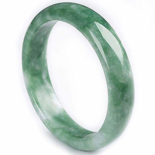 

ly natural jade bracelet bangle feng shui emerald jadeite bangles bracelets for women jewelry 36612,53-54mm