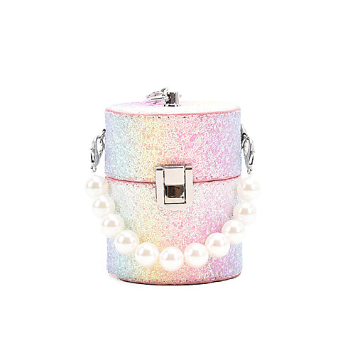 

Women's Bags Crossbody Bag Party 2021 MessengerBag White Black Blushing Pink Rainbow