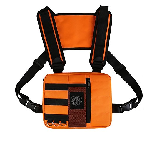 

Men's Unisex Bags Sling Shoulder Bag Daily Outdoor 2021 Black Orange Gray