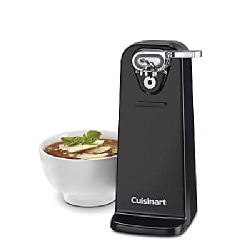 

cuisinart cco-50bkn deluxe electric can opener, black