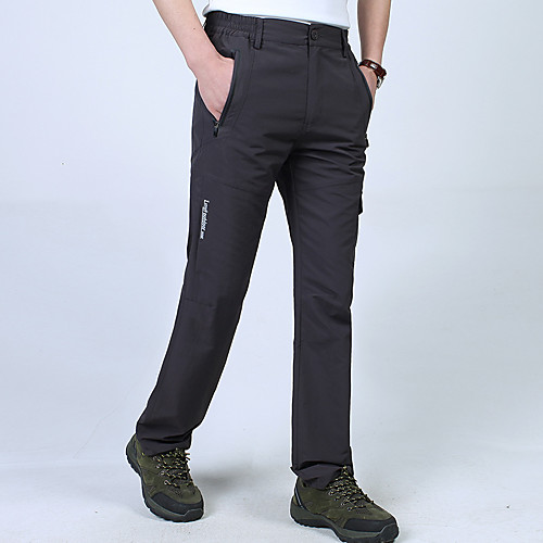 

Men's Hiking Pants Trousers Hunting Pants Tactical Cargo Pants Waterproof Dust Proof Quick Dry Breathable Fall Spring Camo / Camouflage Nylon for Black Army Green Grey M L XL XXL XXXL