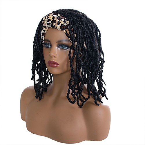 

2021 new foreign trade wigs african fashion leopard print headscarf dirty braid wig headgear xuchang wholesale