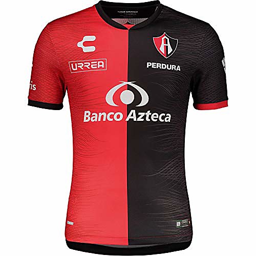 

charly official atlas de guadalajara home jersey 2020/2021 season (small) red,black