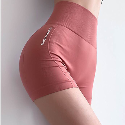 

Women's High Waist Yoga Skirt Shorts Breathable Nylon Yoga Gym Workout Pilates Sports Activewear Stretchy Skinny
