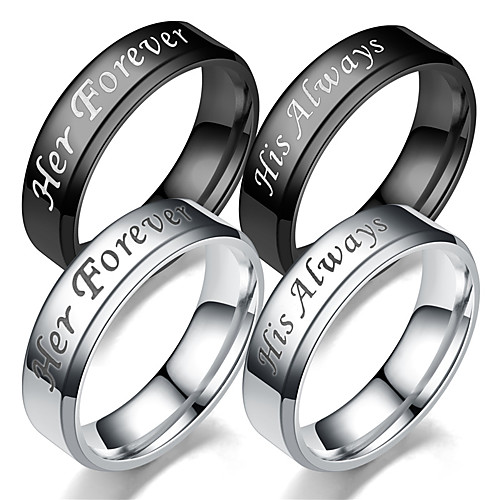 

couple ring his always her forever rin