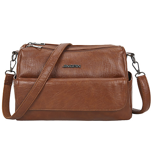 

Women's Bags Crossbody Bag Daily 2021 MessengerBag Black Purple Green Brown