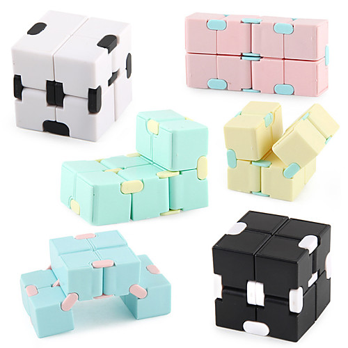 

Infinity Cube Fidget Toy Stress Relieving Fidgeting Game for Kids and Adults,Cute Mini Unique Gadget for Anxiety Relief and Kill Time (Macaron)