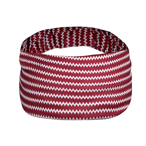 

2021 cross-border new wave turban headband headband geometric wave hair accessories sweat-absorbent sports hairband manufacturer customization