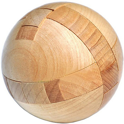 

Wooden Puzzle Magic Ball Brain Teasers Toy Intelligence Game Sphere Puzzles for Adults/Kids