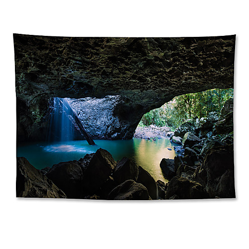 

Wall Tapestry Art Decor Blanket Curtain Hanging Home Bedroom Living Room Polyester Natural Arch