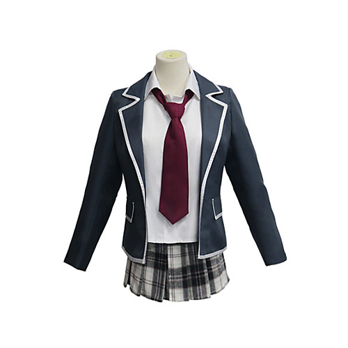 

Inspired by Cosplay Cosplay Anime Cosplay Costumes Japanese Cosplay Suits Coat Shirt Skirt For Women's / Tie