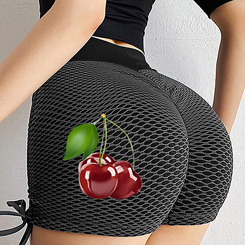 

Women's High Waist Yoga Short Scrunch Butt Ruched Butt Lifting Yoga Pants 3D Cartoon Tummy Control Fitness Gym Workout Running Sports Activewear High Elasticity Skinny