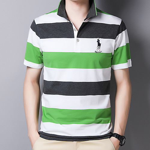

Men's Hiking Tee shirt Tee Tshirt Outdoor Breathable Quick Dry Elastane Cotton Yellow Blue Green