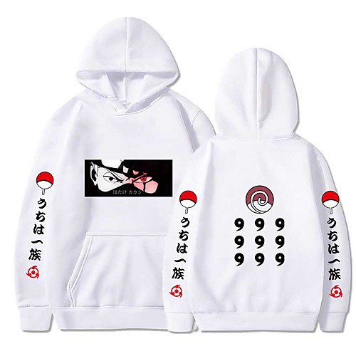 

Inspired by Naruto Hatake Kakashi Cosplay Costume Hoodie Polyester / Cotton Blend Graphic Prints Printing Hoodie For Women's / Men's