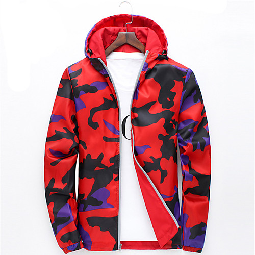 

Women's Hiking Softshell Jacket Waterproof Hiking Jacket Hiking Windbreaker Jacket Hoodie Top Outdoor Lightweight Breathable Quick Dry Sweat wicking Autumn / Fall Spring Royal blue camouflage gray