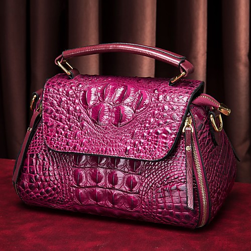 

westal crocodile pattern bag female bag new 2021 crossbody leather handbag with the same paragraph shoulder crossbody bag