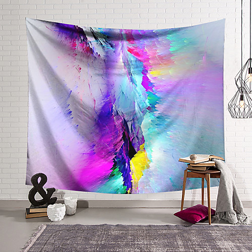 

Wall Tapestry Art Decor Blanket Curtain Hanging Home Bedroom Living Room Modern Colourful Abstract