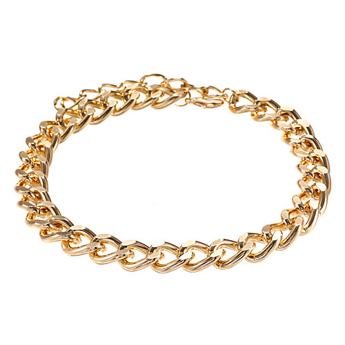 

metal chain necklace necklace punk style short accessories