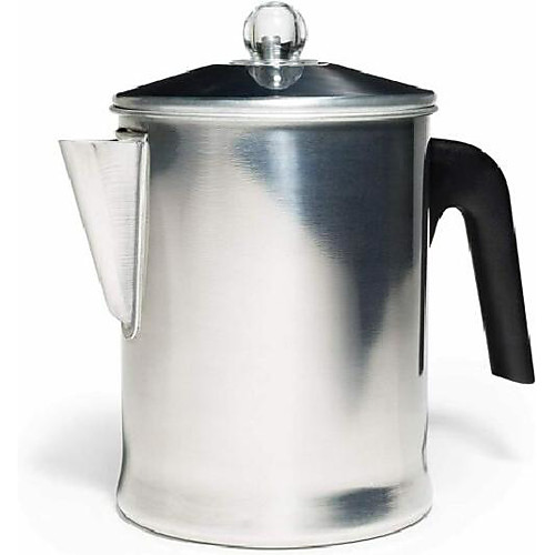 

offspring customs stove top percolator yosemite coffee pot maker 9-cup aluminum