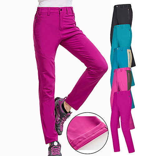 

Women's Hiking Pants Trousers Patchwork Summer Outdoor Waterproof Comfort Quick Dry Lightweight Pants / Trousers RedBrown BlueYellow Black Blue Rose Red Hunting Fishing Climbing S M L XL XXL