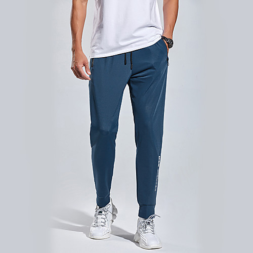 

Men's Sweatpants Jogger Pants Drawstring Pocket Nylon Letter & Number Sport Athleisure Pants / Trousers Pants Bottoms Moisture Wicking Quick Dry Breathable Soft Comfortable Everyday Use Casual Daily